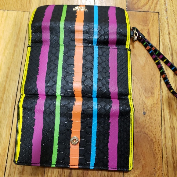 Victoria's Secret Multi Colored Wallet w/ mirror - Picture 4 of 4